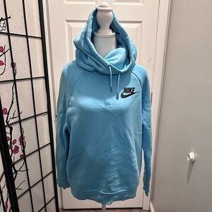 Nike teal blue women’s hoodie size L